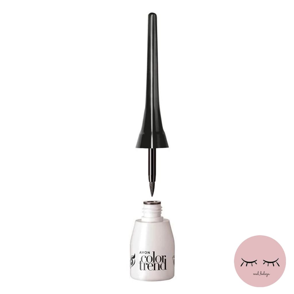 Delineador Liquido Color Trend Avon Preto