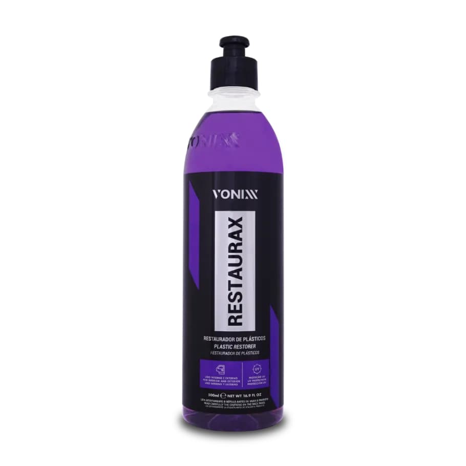 Restaurax Vonixx Restaurador de Plásticos 500ml Proteção 6 Meses