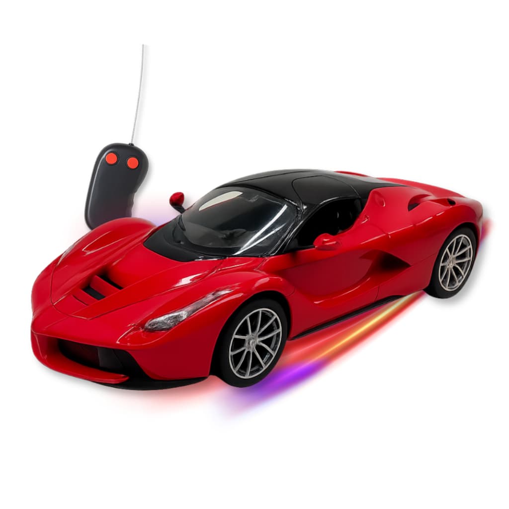 Carrinho De Controle Remoto LaFerrari Vermelho F90