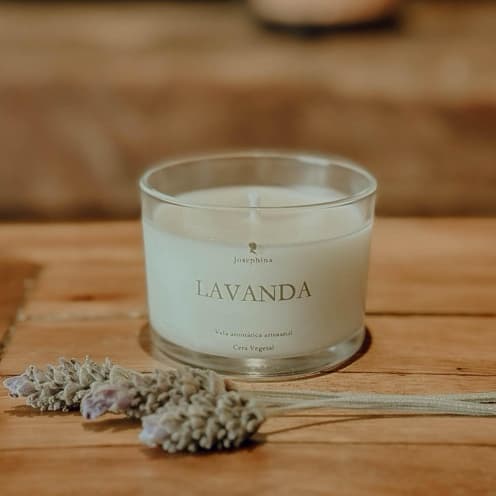 Vela Aromática  Lavanda  - Vela Perfumada - Vela Artesanal - Vela Relaxante