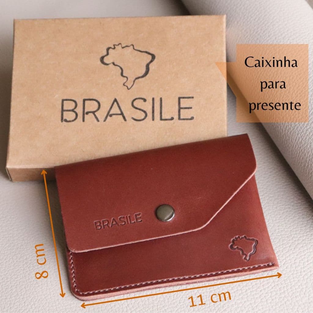 Carteira Masculina Smart Slim Couro Legítimo