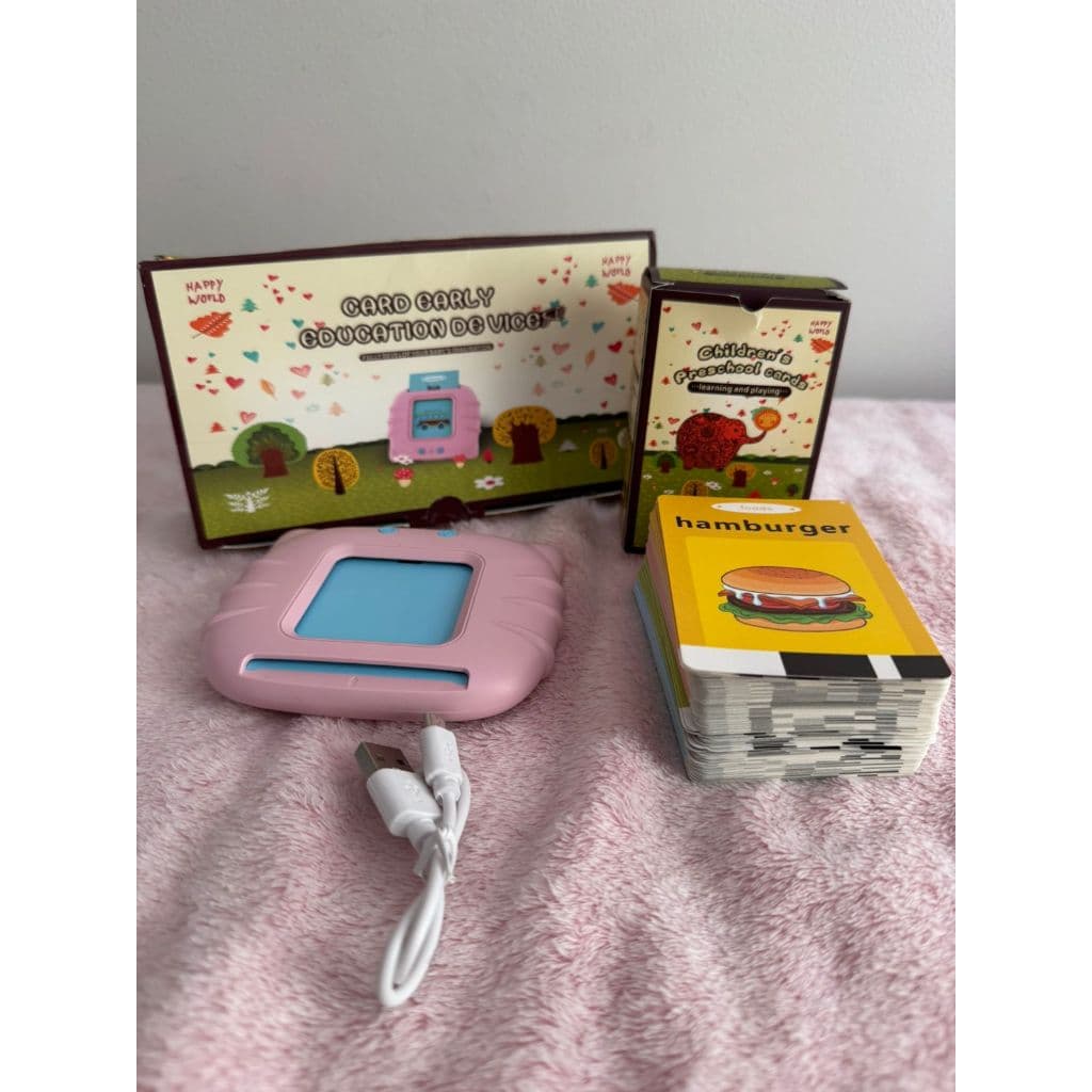 CARD KIDS  SONORO EM INGLÊS - APRENDER BRINCANDO