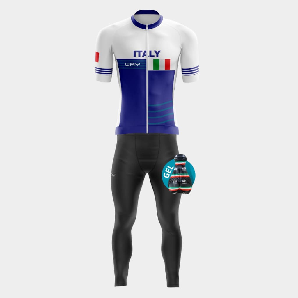 Roupa Ciclista Masculino Conjunto Camisa Premium Calça Gel Inverno Frio Bike Pedal Mtb