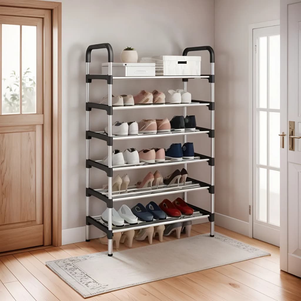 Sapateira Organizadora Vertical Multiuso 7 Andares B-max 133 cm de altura