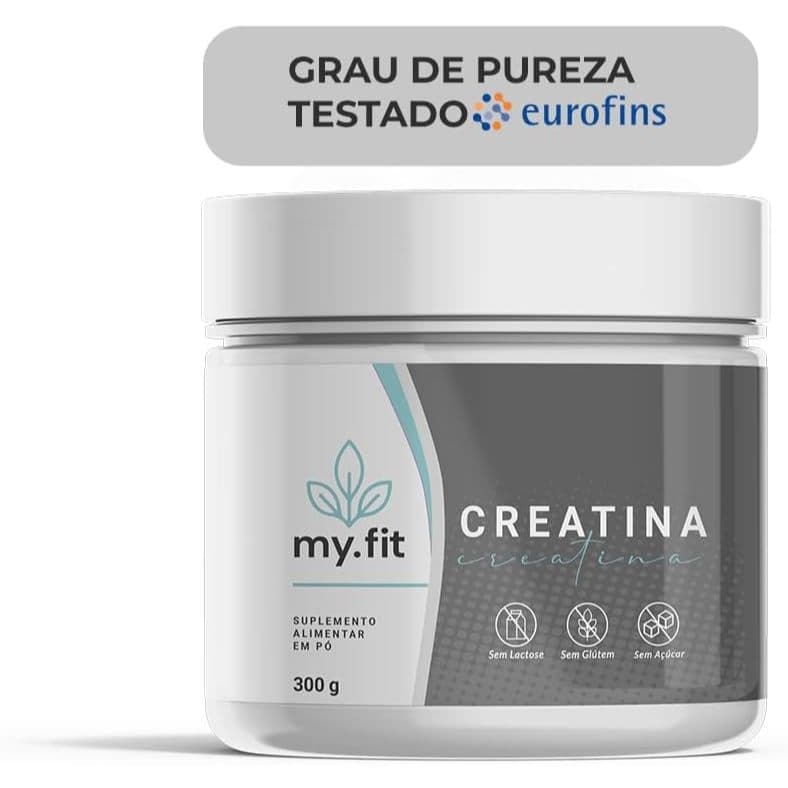 Creatina 100% Pura - Monohidratada, Laudo de Pureza Disponível - 300g - Livre de Metais Pesados