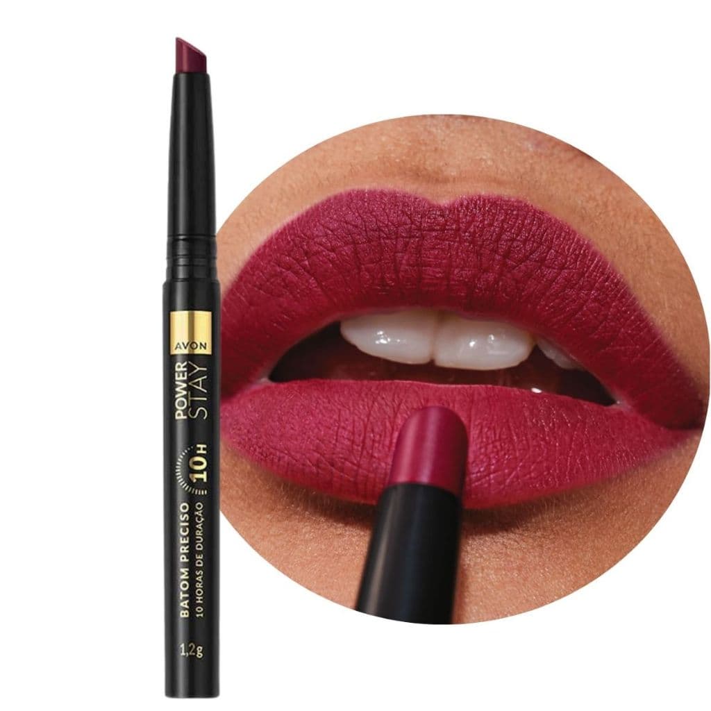 Batom Avon Power Stay Preciso Matte 10h