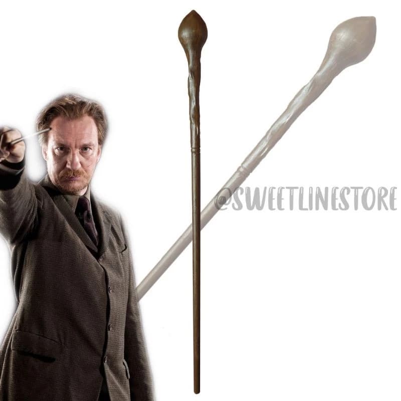 Varinha artesanal do personagem Remo Lupin harry potter