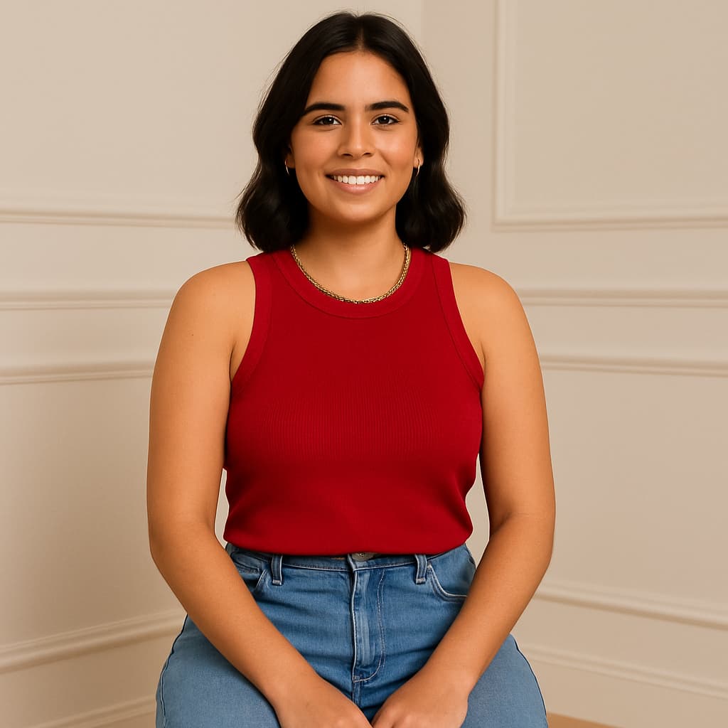 Regata Canelada Feminina Blusinha Básica Verão Look Roupa Barata Tamanho Confortável 2025