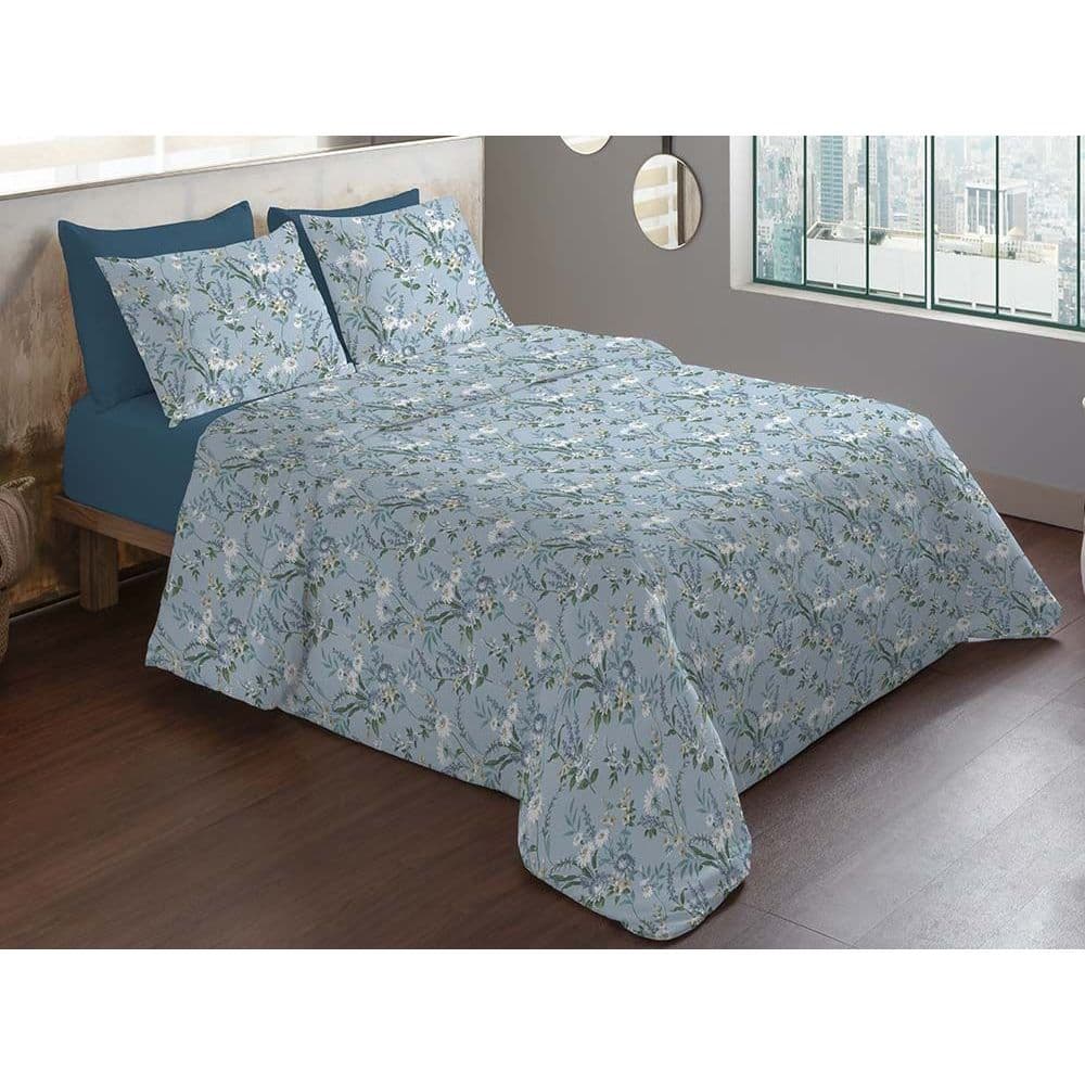 Jogo de Lençol Roupa de Cama Queen 4 Peças Com porta Travesseiros Estampas Sortidas Macio e Toque Suave