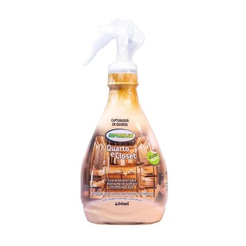 Neutralizador de odores Capterplus Quarto e Closet Original 400 ml
