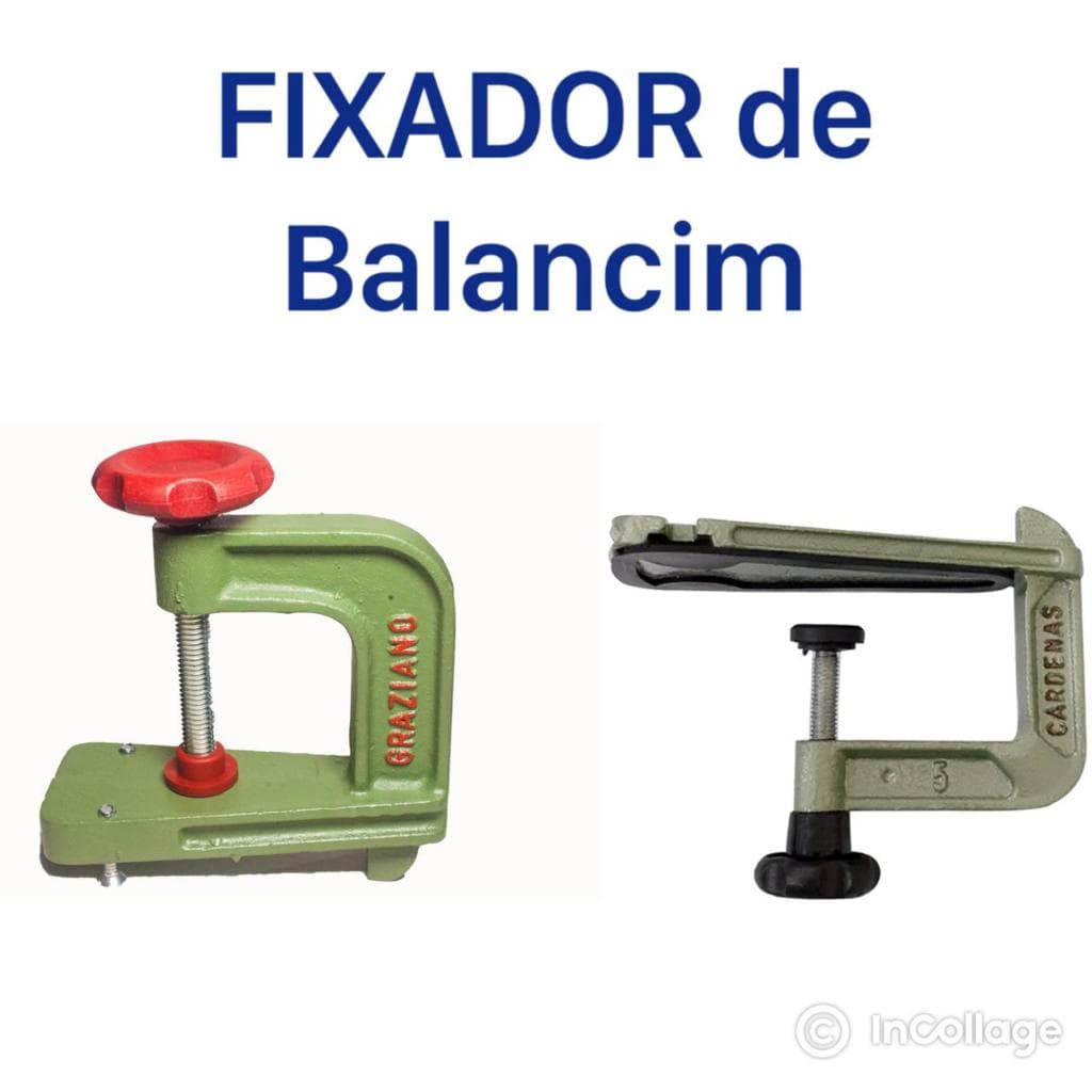 FIXADOR do Balancim 100 CARDENAS e Balancim nº 07 GRAZIANO - UN