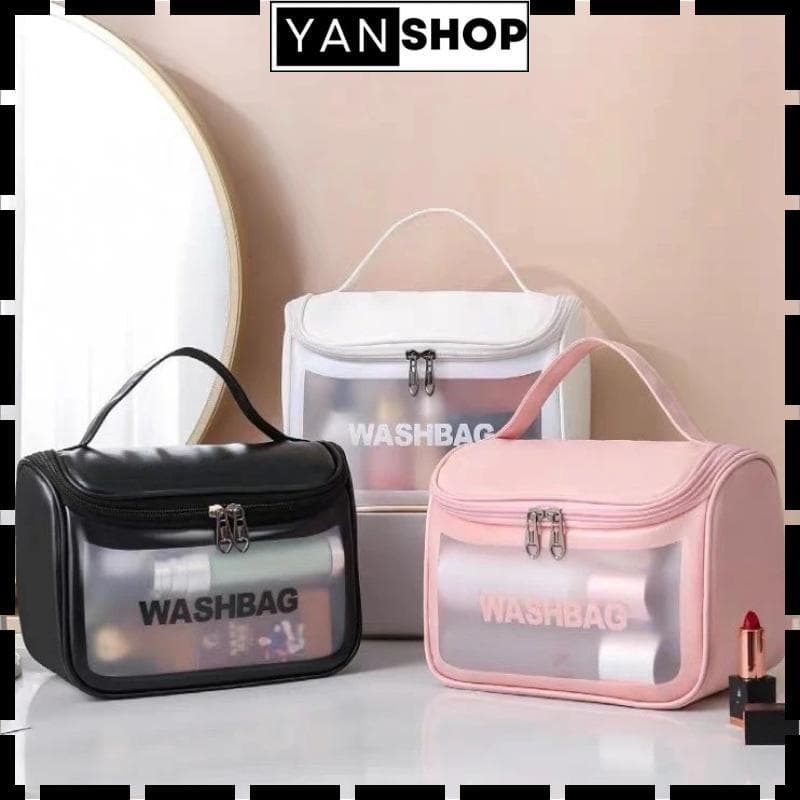Necessaires Grande Transparente Para Viagem Bolsa Organizadora