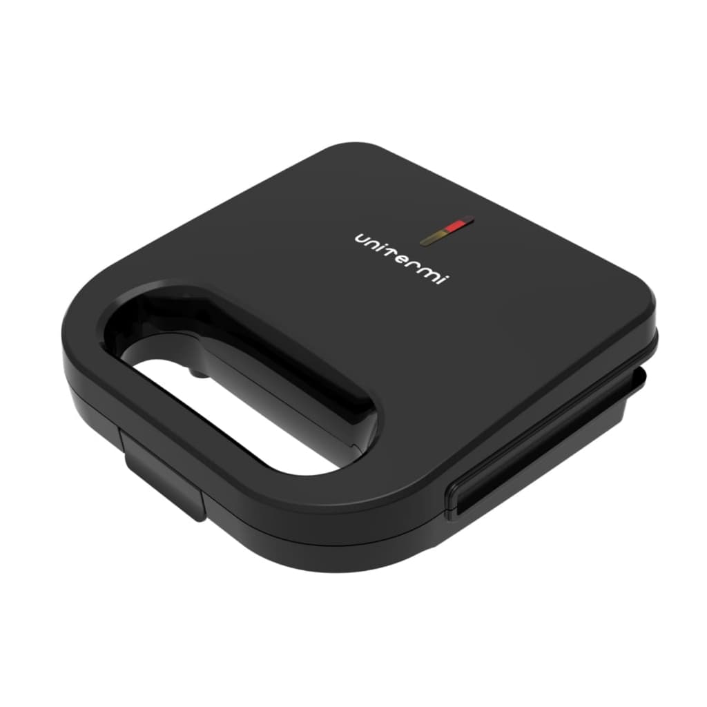 Sanduicheira Elétrica Grill Antiaderente Unitermi 127v Preta