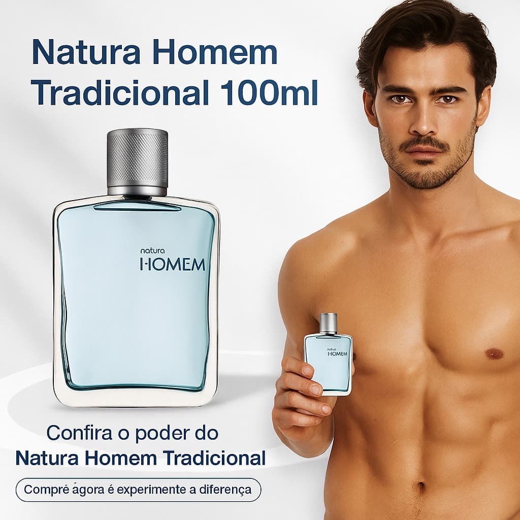 Natura Homem tradicional 100 ml I Original