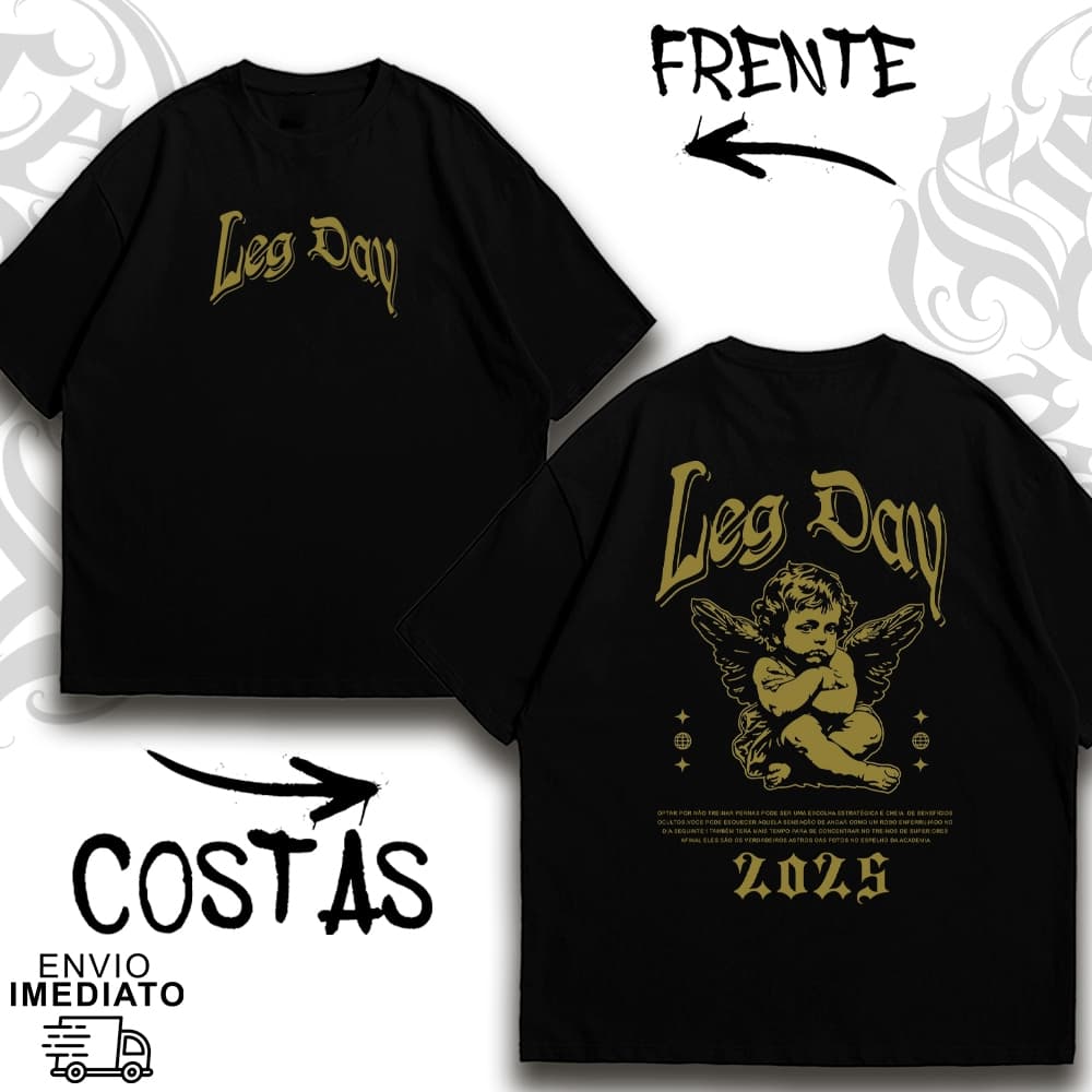 Camiseta Oversized Premium LAG DAY Alta Qualidade Envio Imediato - 10