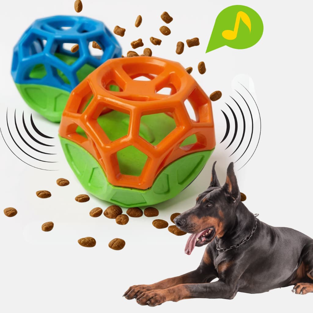 Mordedor Pet Ultra Resistente Bola Multifuncional Porta Petisco Pet Ball Qualidade Brinquedo