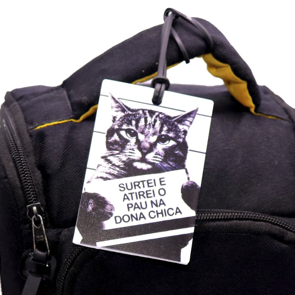 Tag para Mochila e Malas - Tema Diversos - unitário