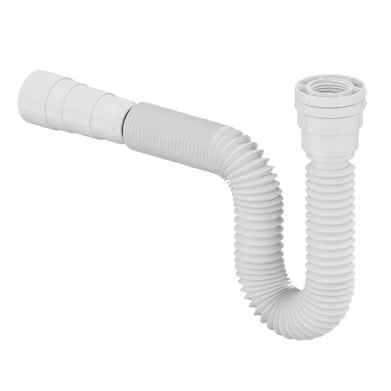 Sifão Universal Tigre Multiuso flexível e ajustável 66cm Banheiro/cozinha/Tanque/Lavanderia
