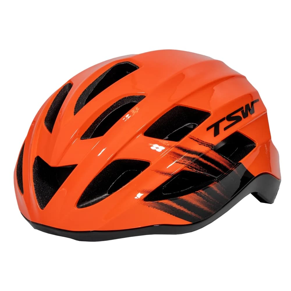Capacete Ciclismo Tsw Team Ii 55-61cm Lisa Ajustável