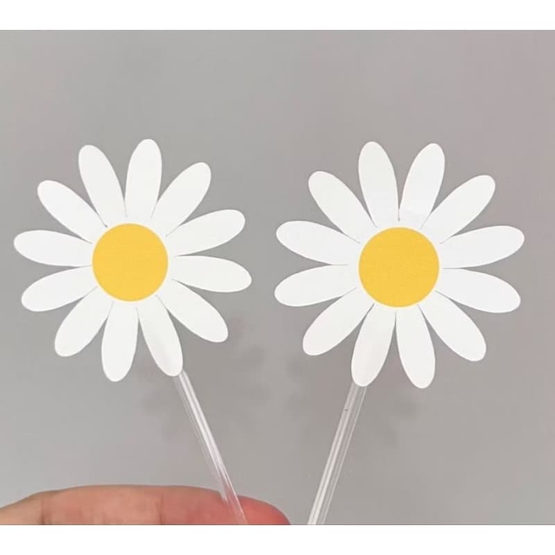 Topper de docinhos Margarida /Topper jardim das margaridas /decoração margarida