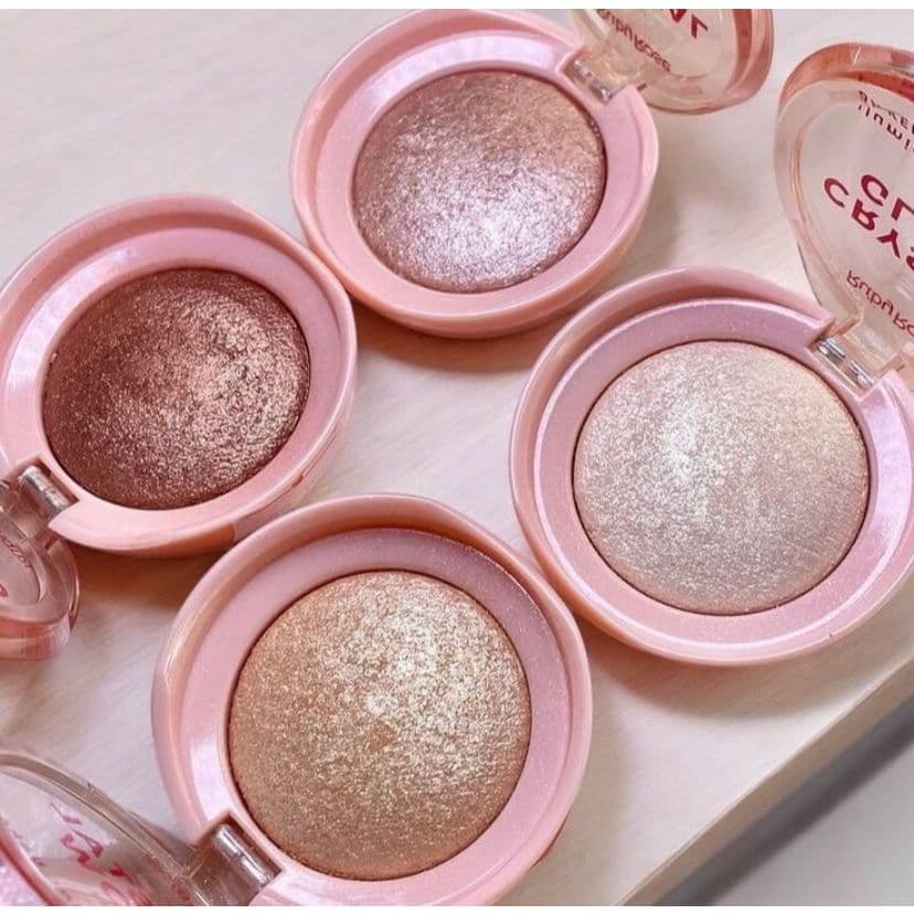 Iluminador baked Crystal Glow - Ruby Rose linha rosa