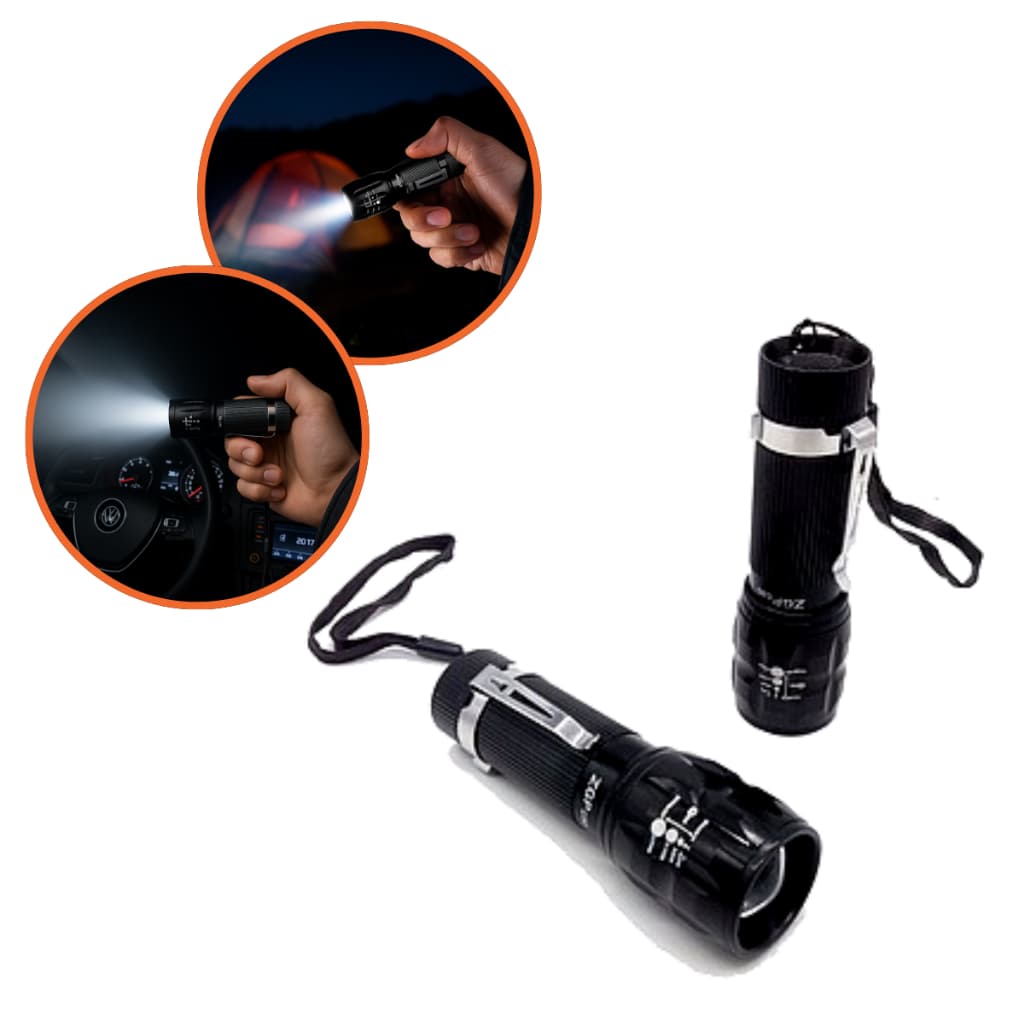 Lanterna De Mão Tática led Policial Alto Brilho Pequena Top