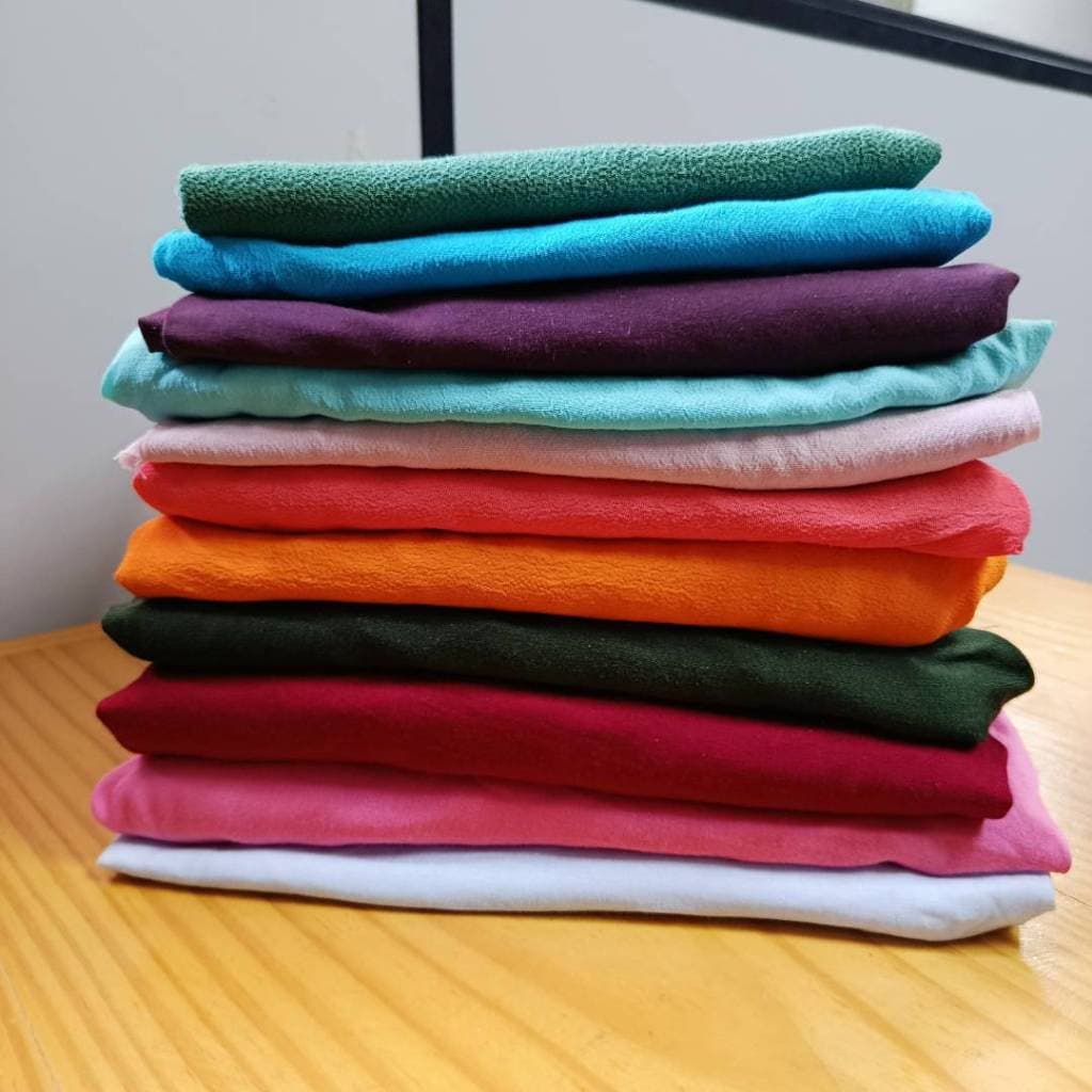 Retalhos de Viscose | 1kg | Abaixo e Acima de 50cm