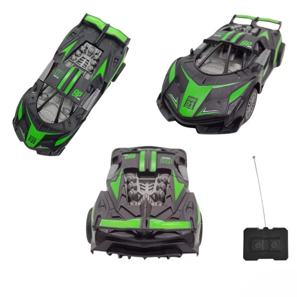 Carrinho de Controle Remoto Recarregável Esportivo Automodelo Competição Ferrari Lamborghini Bugati