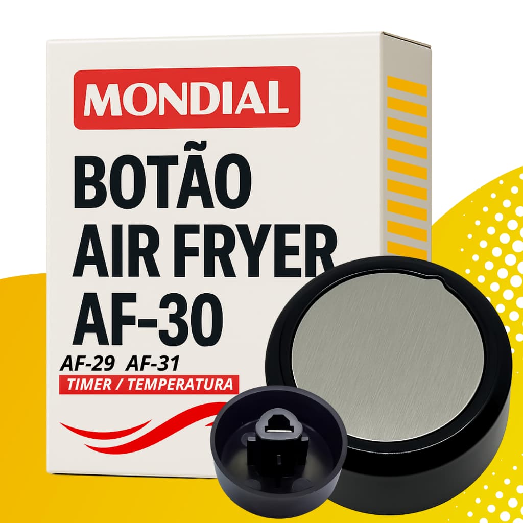 Botão Knob Air Fryer Mondial Af-30 / Af-31 / Af-29