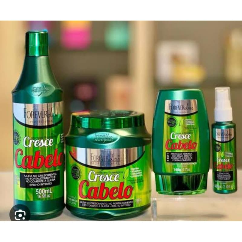 Kit Cresce Cabelo Tamanho Grande Forever Liss