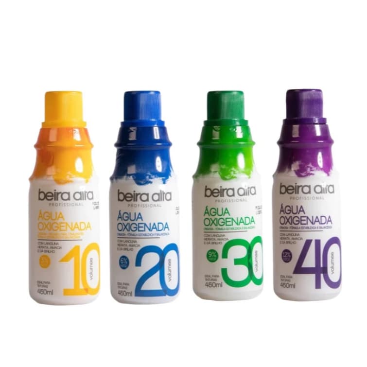 Agua Oxigenada Ox Cremosa Beira Alta 450Ml - Escolha o Volume