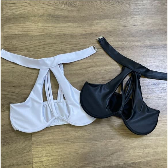 Cropped Corset Aro Coleira