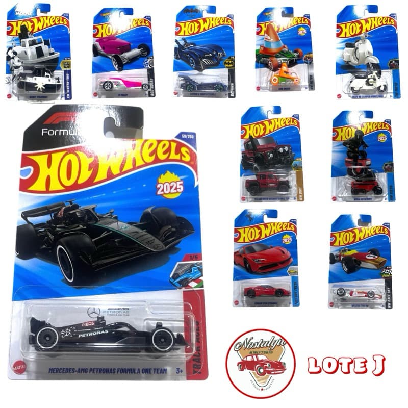 Carrinhos Hot Wheels - Lote J