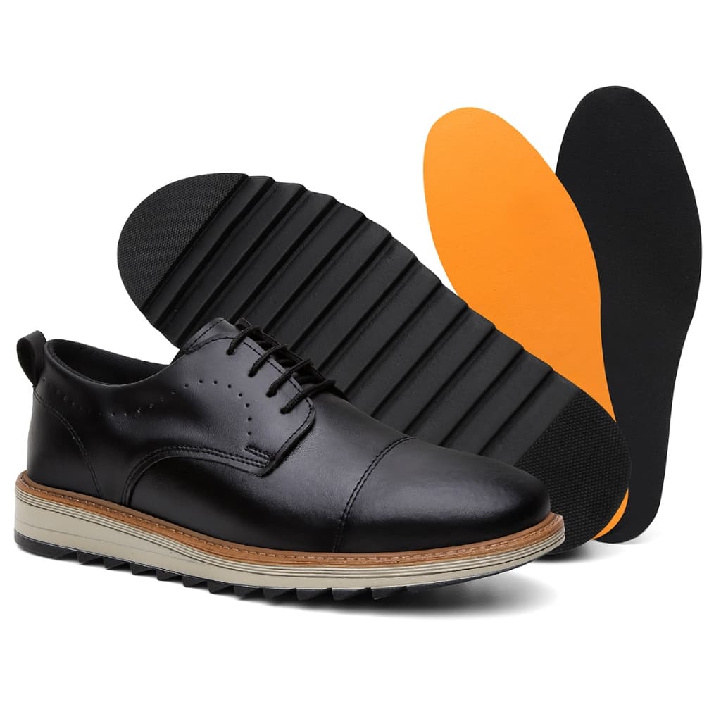 Sapato Social Casual Loafer Mocassim Comfort Premium Moderno