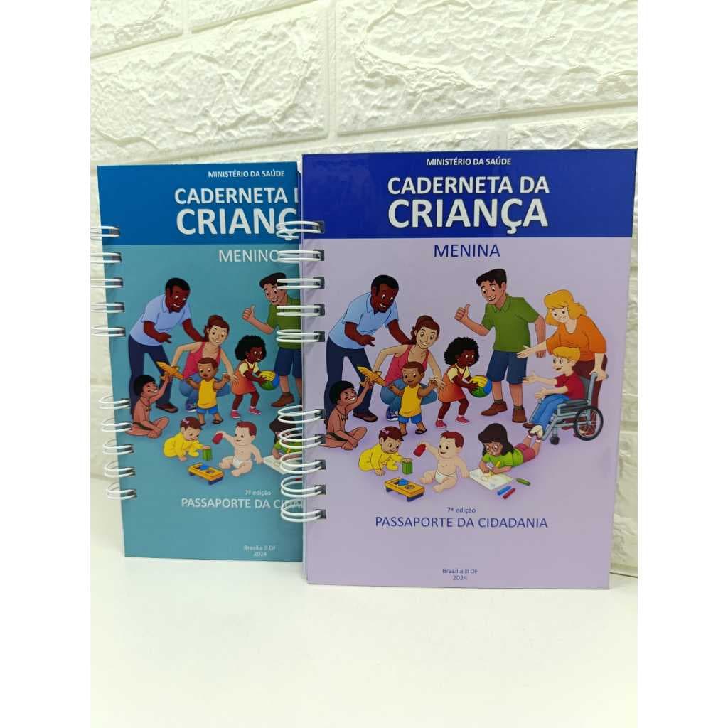 Caderneta 7ª Edição Vacinação Sus 2023/2024 Para Crianças