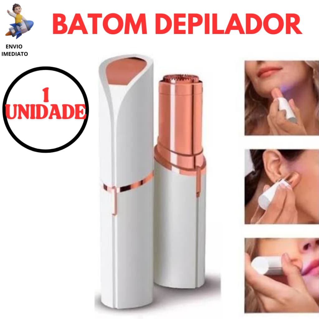 Depilador Rosto Depilação Indolor Barbeador Facial Aparador Elétrico Removedor De Pêlos Biquíni