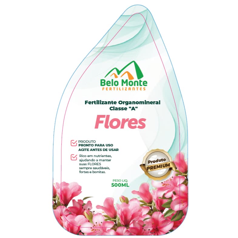 Fertilizante Flores (500 ml) - Belo Monte Fertilizantes