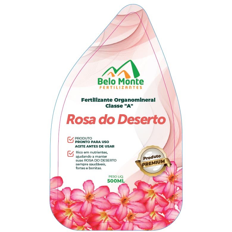 Fertilizante Rosa do Deserto (500 ml) - Belo Monte Fertilizantes