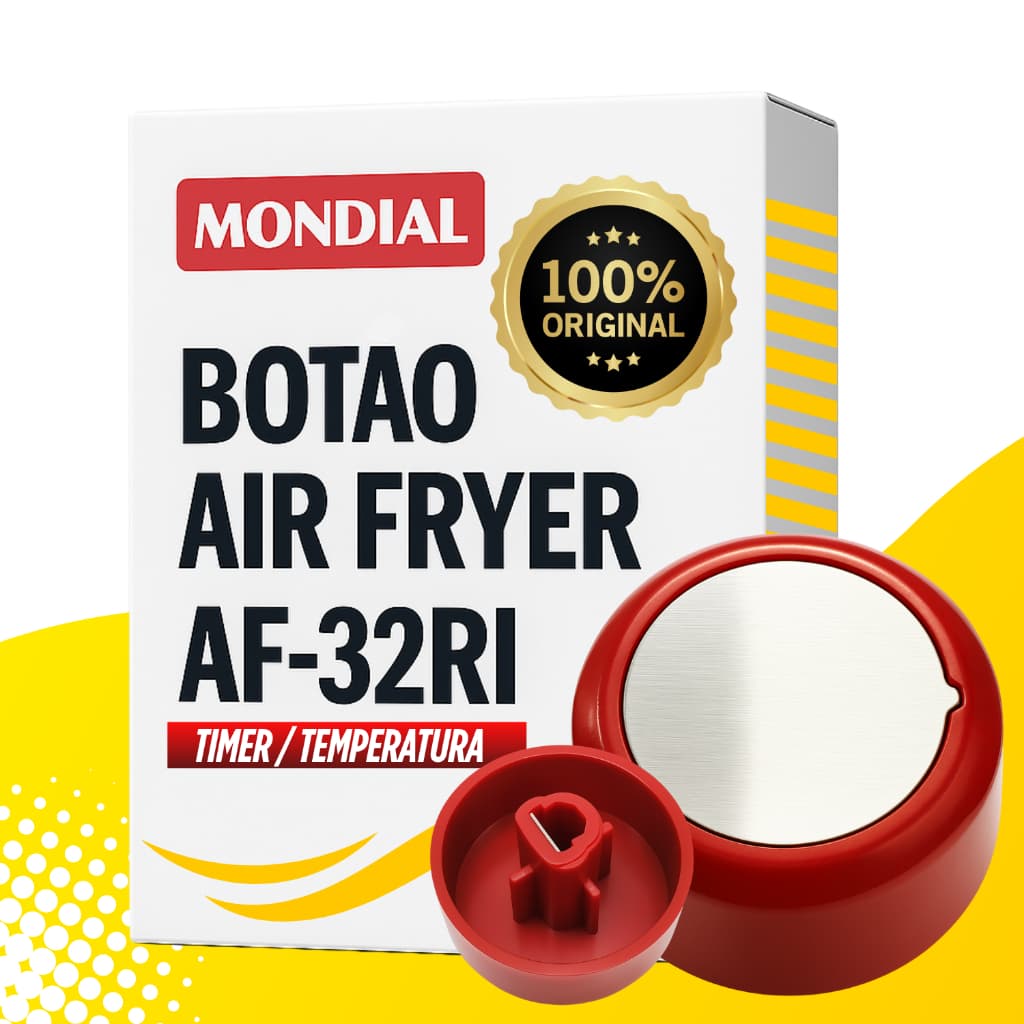 Botão  Air Fryer Mondial Af-32 Ri Original