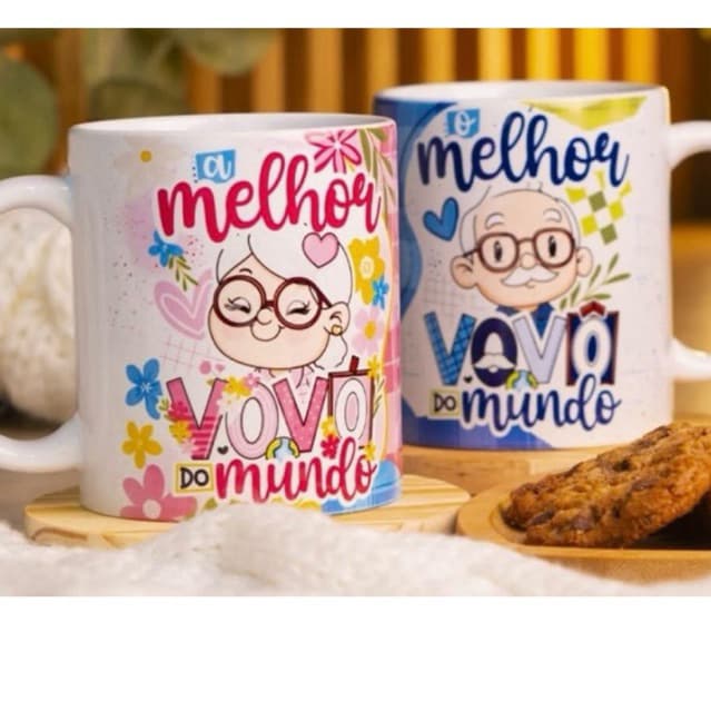 Caneca Personalizada Dia dos Avós