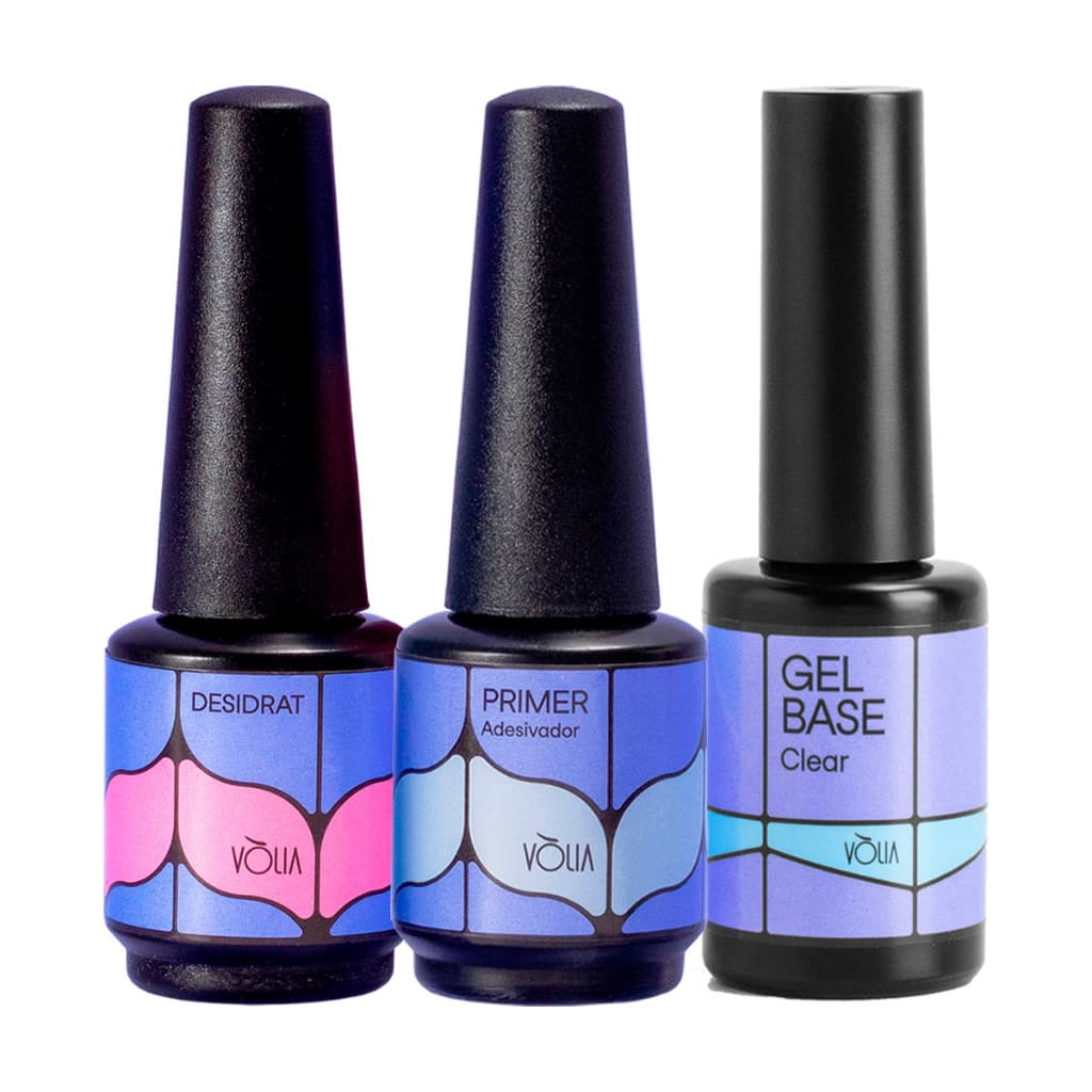 Kit Vòlia Desidratador De Unhas Gel Capa Base Primer À Escolher