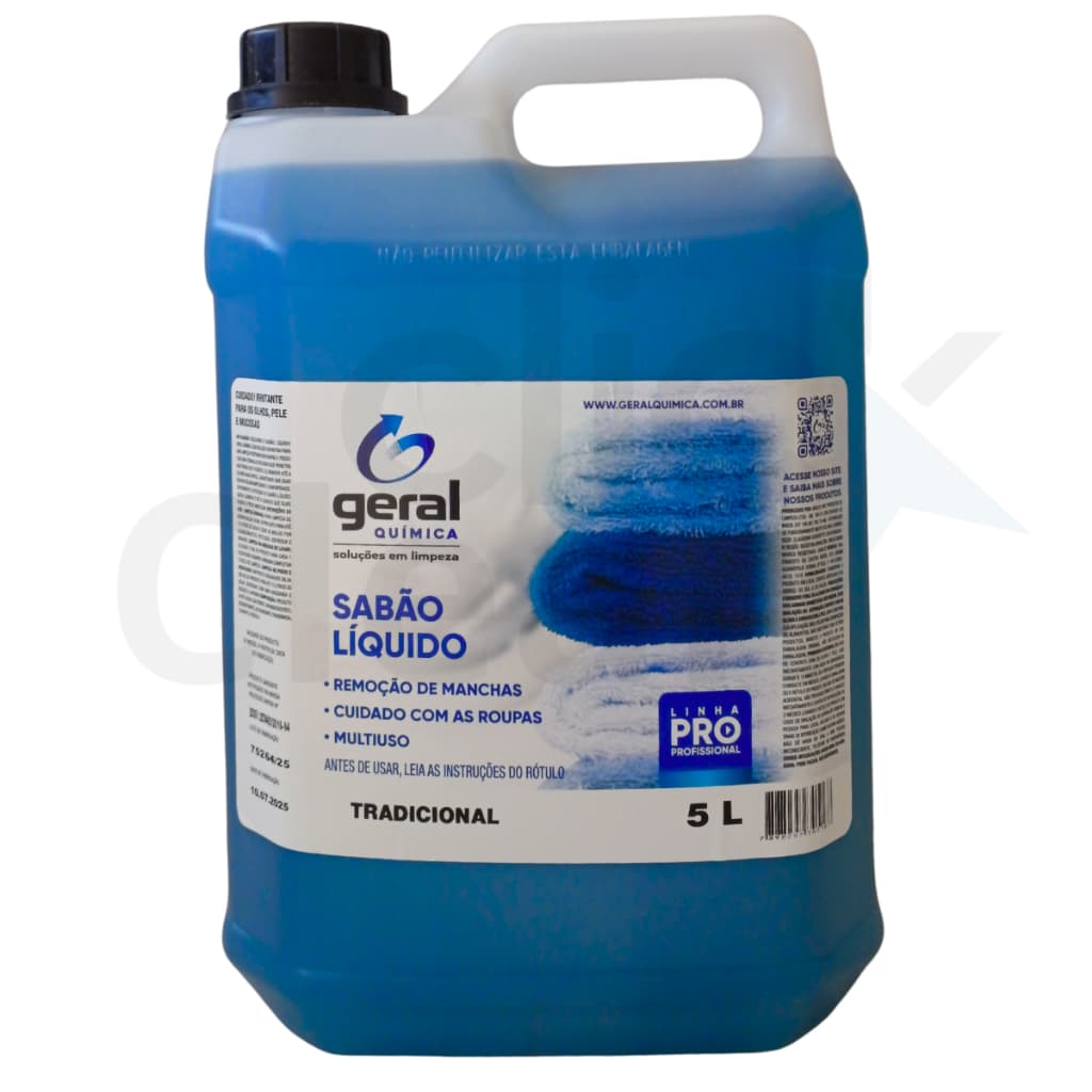 Lava Roupas Profissional | Sabão Liquido Concentrado - 5 Litros