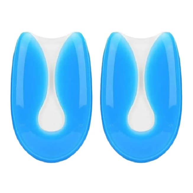 1 Par Protetor Calcanhar Silicone Em U Ajuste Sapato