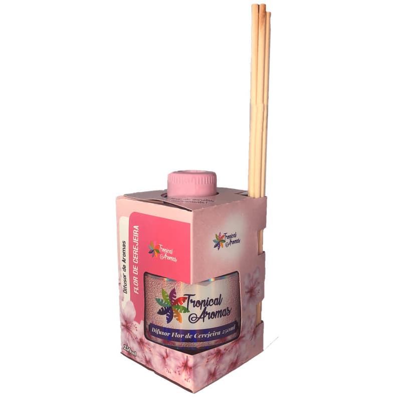 Difusor de Ambiente Aromático Flor de Cerejeira 250ml Tropical Aromas