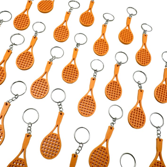 Lembrancinha Raquete Tenis 10peças  Chaveiro Em Acrilico  Jogos Esporte