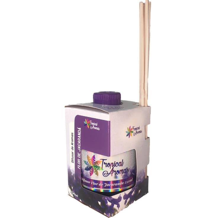 Difusor de Ambiente Aromático Flor de Jacarandá 250ml Tropical Aromas