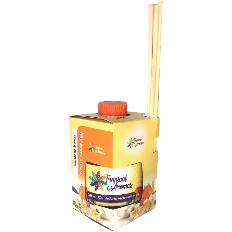 Difusor de Ambiente Aromático Flor de Laranjeira 250ml Tropical Aromas