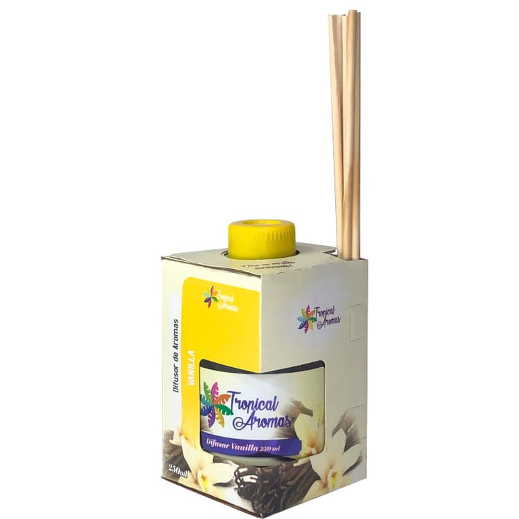 Difusor de Ambiente Aromático Vanilla 250ml Tropical Aromas