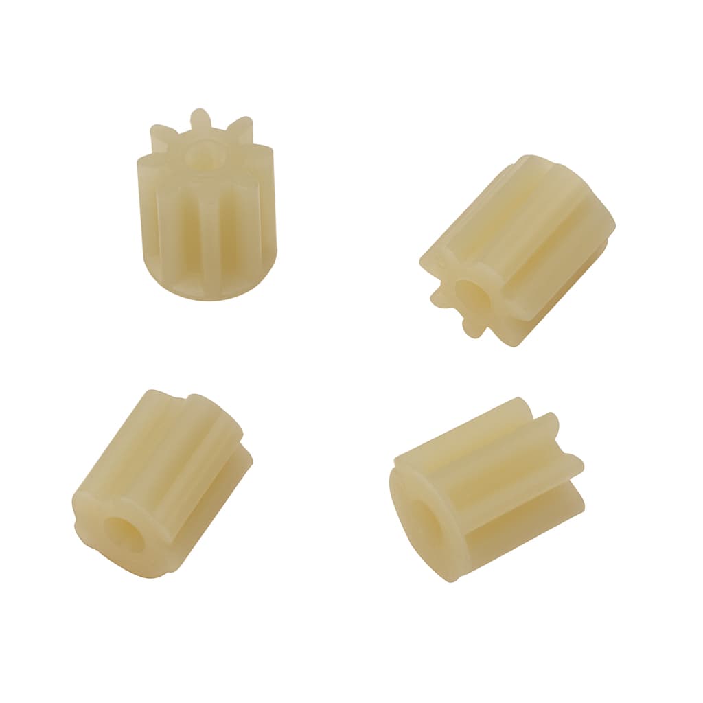 Kit 4 Engrenagens Pinhão do Motor P/ Drone  E88 E99 LS-E525 K3 K6 K9 Z908 Kf610 S85 S89 M5 X6 Hk9 XT5 Peças Reposição