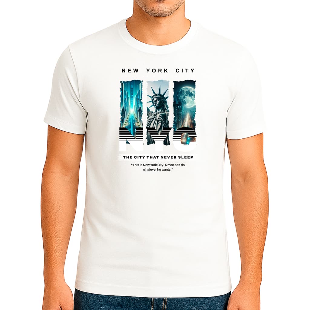 Camiseta NYC – New York City | Estampa Urbana Unissex